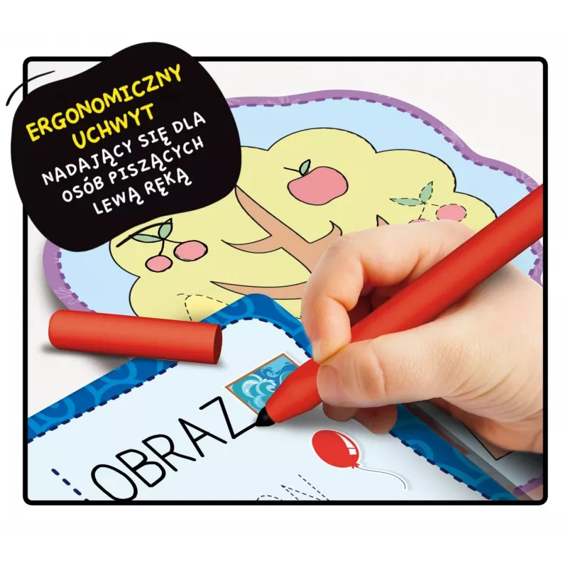 Conjunto de aprendizagem Montessori de escrita com caneta e 18 placas