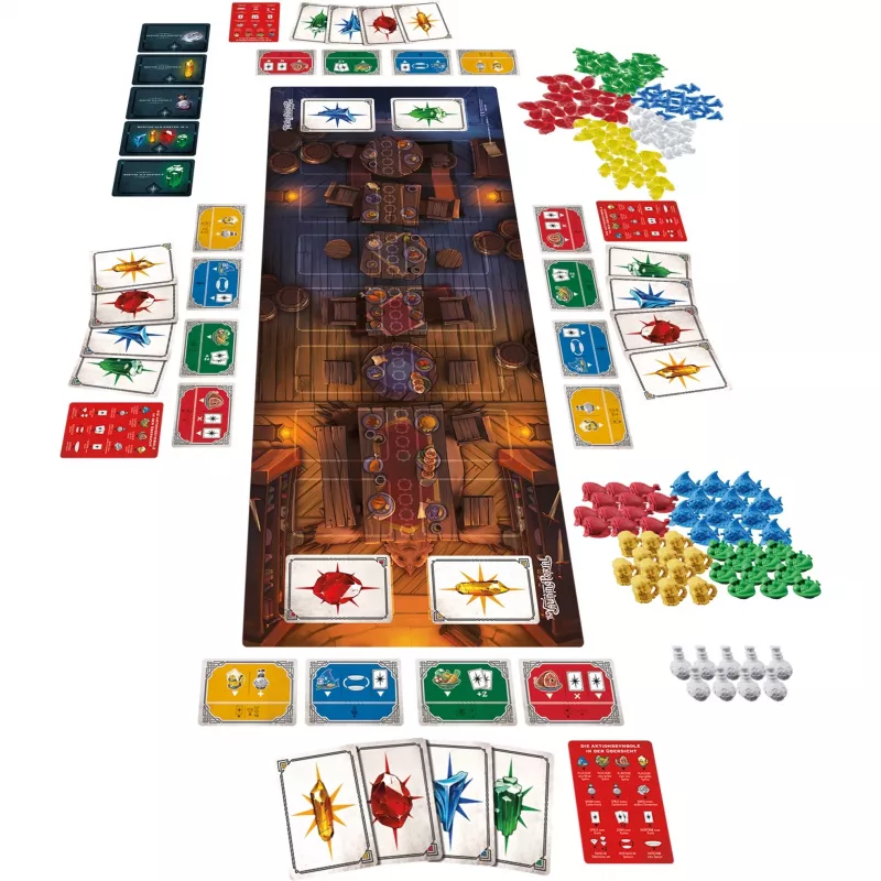 Avalon Hill Dungeons & Dragons - The Yawning Portal (edição alemã), jogo de tabuleiro