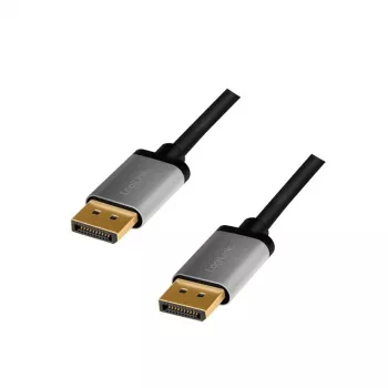 Cabo DisplayPort LogiLink CDA0102 3 m cinzento preto