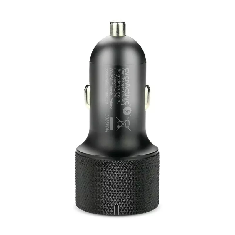 Carregador de automóvel everActive CC-50Q QC3.0 75W com suporte Quick Charge 3.0 e portas USB