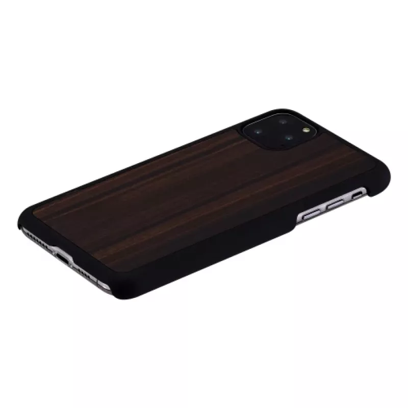 Capa para smartphone man and wood para iPhone 11 Pro Max, preto ébano