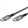 Cabo DisplayPort Goobay 2.0/2.1, 80 Gbit/s | 75685 | DisplayPort para DisplayPort