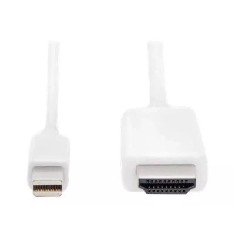 Digitus ASSMANN - Cabo adaptador - Mini DisplayPort macho para HDMI macho - 2 m - isolamento triplo - branco - moldado, suporte 4K (AK-340304-0