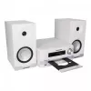 Micro-sistema de áudio doméstico BLAUPUNKT MS16BT 15 W, CD/USB/MP3, Bluetooth, FM RDS, branco