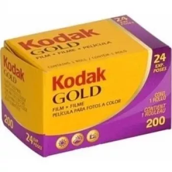 Kodak Gold 200 135/24 filme a cores, 24 exposições, pack de 2