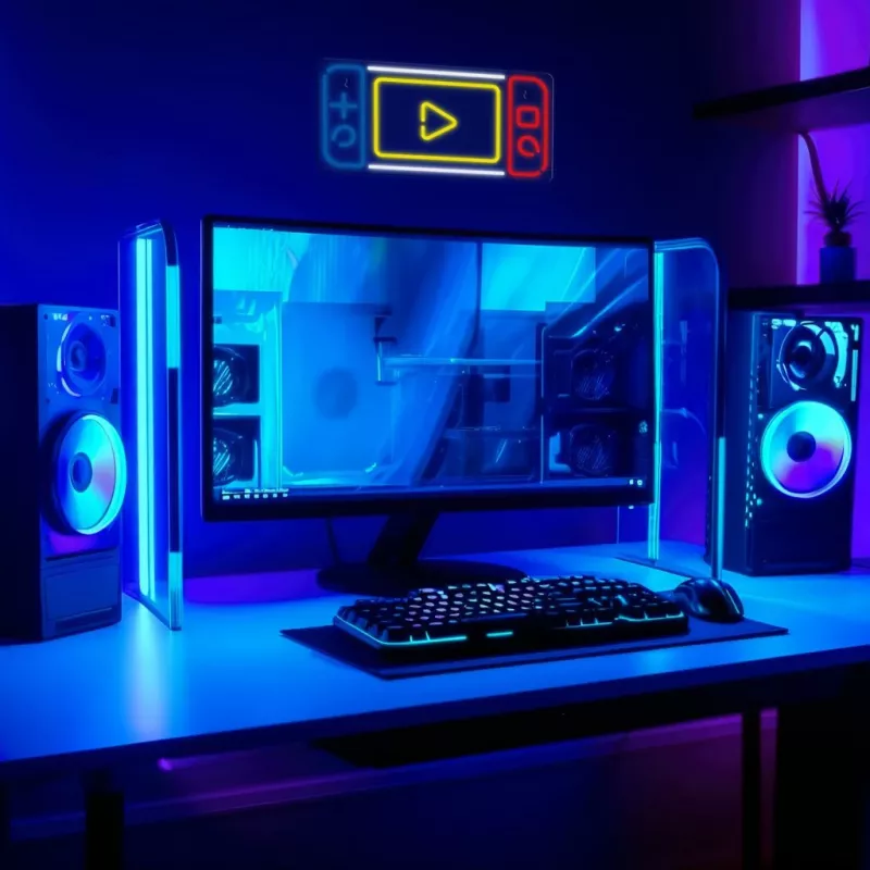 Luzes neon para consola MANTA SNL93MT Style Neon Lights