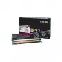 Lexmark C746A1MG Cartucho de toner para C746/C748, Magenta, 7000 páginas