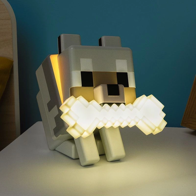 Luz Paladone Minecraft Wolf GloBuddies