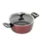 Panela de sopa JATA CF920 2,4 L vermelha alumínio