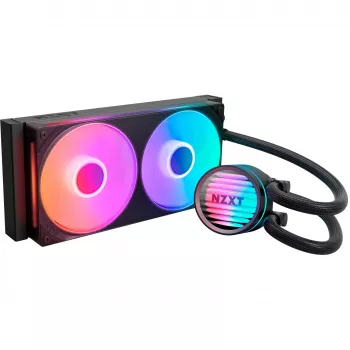Refrigerador líquido de CPU NZXT Kraken Core RGB 240 – dissipador tudo-em-um de 240 mm, iluminação RGB, preto