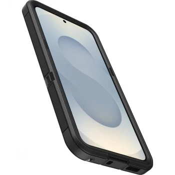OtterBox Defender XT Clear Magnets para Samsung Galaxy S25 transparente/preto película protetora de ecrã em vidro temperado
