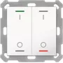 MDT BE-TAL5502.B1 Botão Light 55 2 vias RGBW comutação (BE-TAL5502.B1)