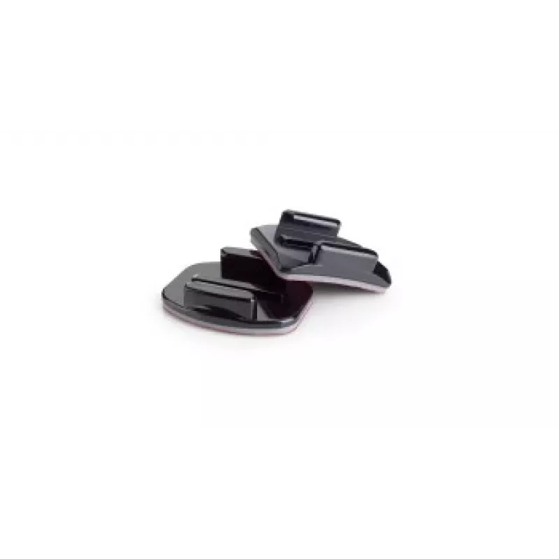 Suportes adesivos curvos + planos GoPro - Sistema de suporte - Montagem adesiva - para HD HERO, HERO+ LCD, HERO3, HERO4 Session, HERO6 Black, HERO7 Black, Silver, White