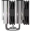 Dissipador de CPU Silentware Titan RGB torre dupla com 6 heatpipes e 2 ventoinhas PWM A-RGB de 120 mm