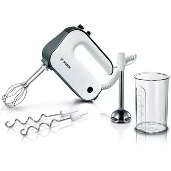 Batedeira manual Bosch MFQ49700 850 W preta, branca