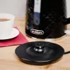 C280C ELDOM Chaleira ELLI, capacidade 1,7 l, potência 2200 W, Preto, Strix, Preto