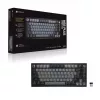 Teclado gaming mecânico CORSAIR K65 PLUS Wireless — Nordic preto, layout compacto, USB Type-A