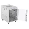 Armário rack independente LANBERG FF01-6815-12SL 15U, 600×800×922 mm, 1200 kg, IP20, cinzento