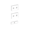 Conjunto de suporte de montagem em calha para suportes de CPU Ergotron 60-156