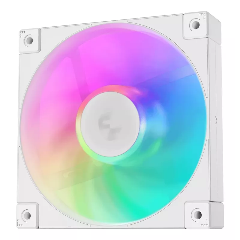 DeepCool FD12 ARGB WH R-FD12-WHAPN3-G ventoinhas para caixa, 120 mm, 3 unidades, brancas