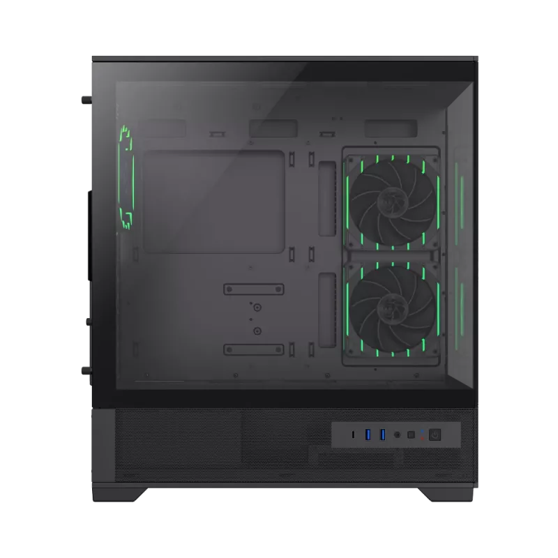 Caixa Gamemax | VISTA 2 AB | preto | Midi-Tower | fonte de alimentação não incluída