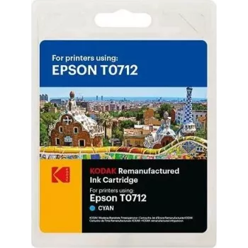 185E007102 KODAK EPS. DX4000 TINTA CIANO C13T07124012/T0712/T0892 495 Páginas 5.5ml (185E007102)
