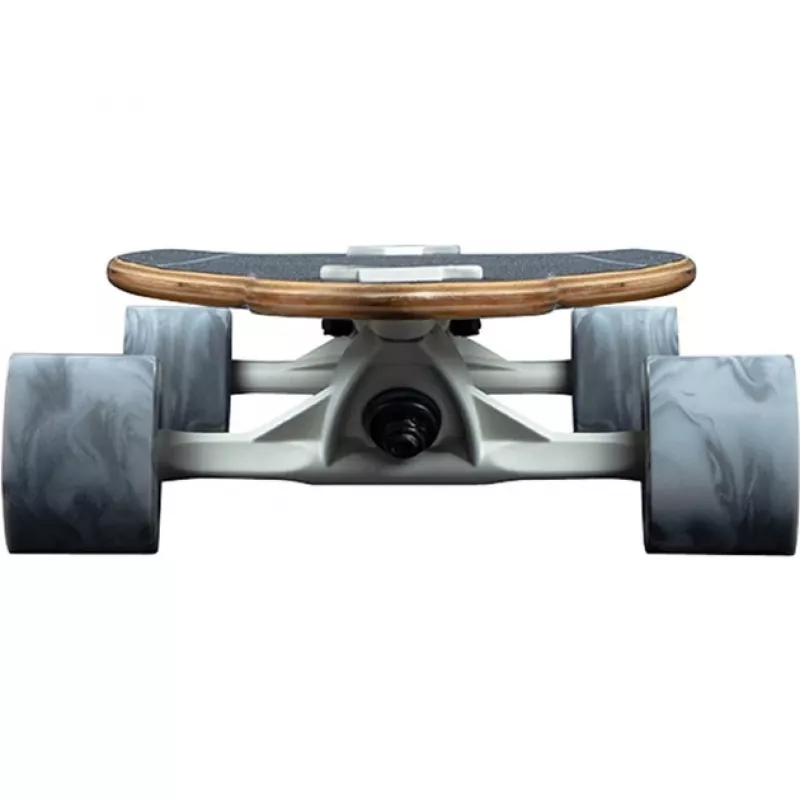 Prancha de skate RAM Solitary Blanc de blanc — prancha RAM, acabamento branco/cinzento
