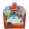 Mighty Express conjunto de 3 figuras infantis, figura de brincar