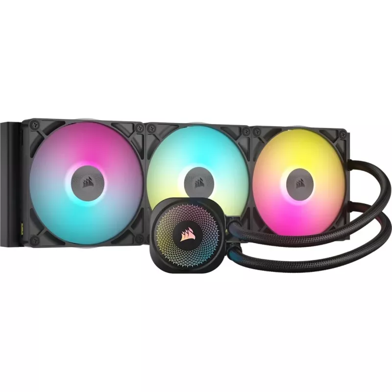 Refrigeração líquida para CPU AIO CORSAIR WAK iCUE LINK TITAN 420 RX 420mm RGB