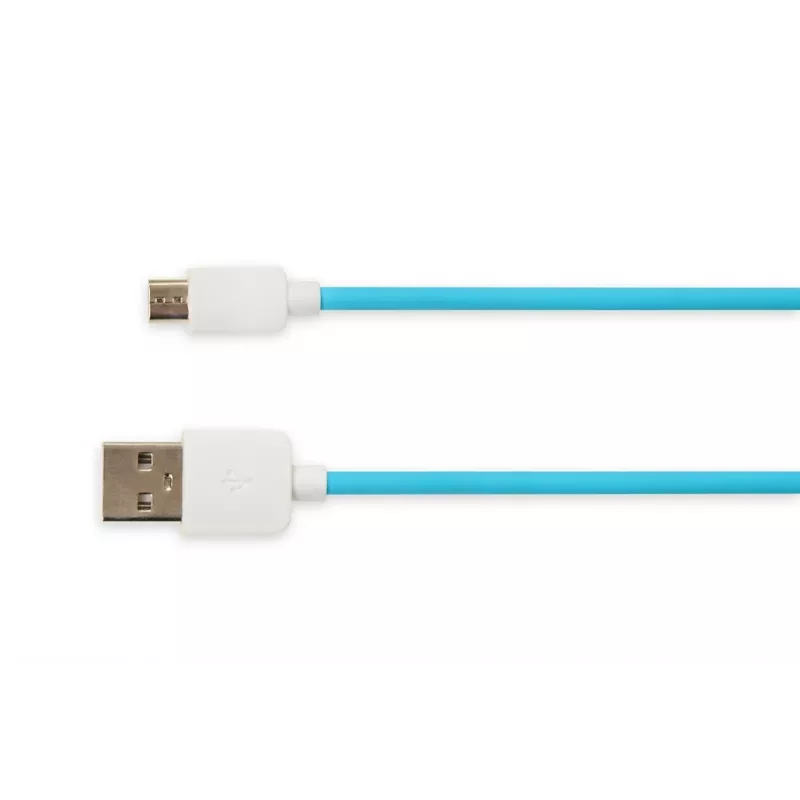Cabo USB 2.0 IBOX IKUMD3A — USB A para Micro-USB B, 1 m, azul