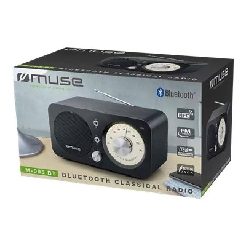Muse | M-095 BT | Funções NFC | Preto