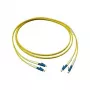Cabo de fibra ótica duplex patch monomodo, LC / LC, 9/125, comprimento: 3m, Good Connections® (LW-903LC)