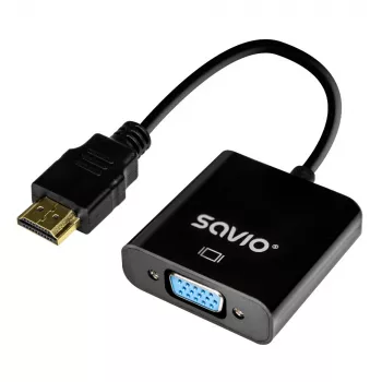 Adaptador Savio HDMI-VGA AK-75