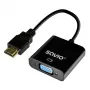 Adaptador Savio HDMI-VGA AK-75
