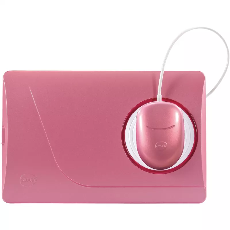 VTech Genio Portátil de aprendizagem rosa — Portátil de aprendizagem infantil, dispositivo interativo de aprendizagem e brincadeira