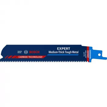 Bosch EXPERT ‘MEDIUM-THICK TOUGH METAL’ S 955 HHM lâmina de serra sabre aço carbono (HCS) 1 unid.