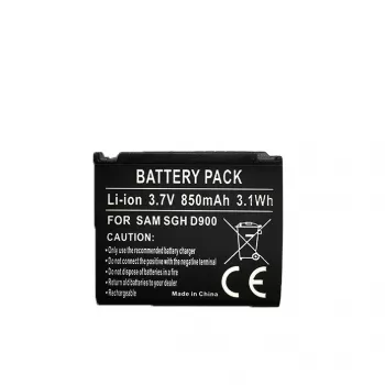 Bateria Extra Digital DV00DV1201 para SAMSUNG D900 D908 E780 E788 — 3,7 V 1000 mAh