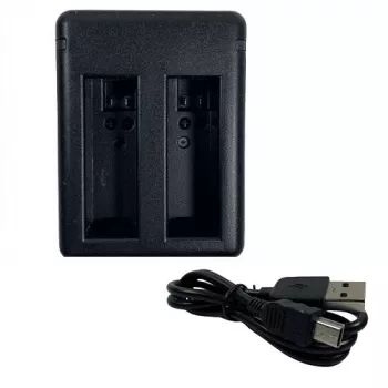 Carregador de bateria GOPRO AHDBT401, duplo