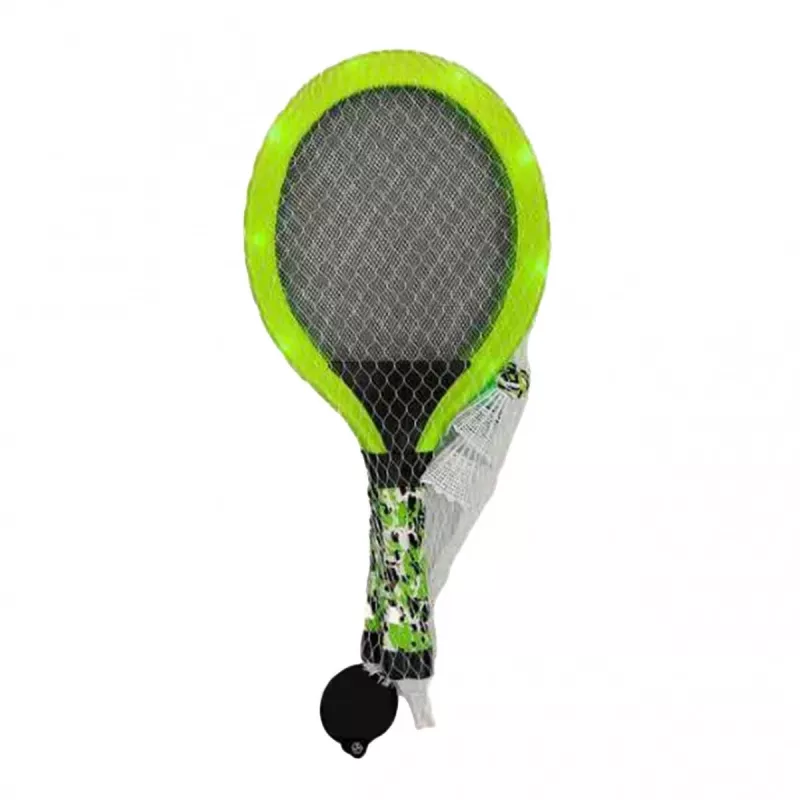 Raquete de ténis de praia Madej 005656 design luminoso – raquete de uma peça para o jogo de praia