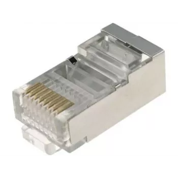 Pacote de fichas RJ45 extra digital LYUS006 – 100 peças, para cabos Ethernet