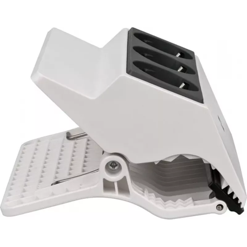 Brennenstuhl 1150070, 3 m, 3 saídas AC, interior, IP20, antracite, branco, 16 A
