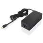 Carregador AC Lenovo 65W USB Type-C FRU02DL110 com cabo de alimentação removível