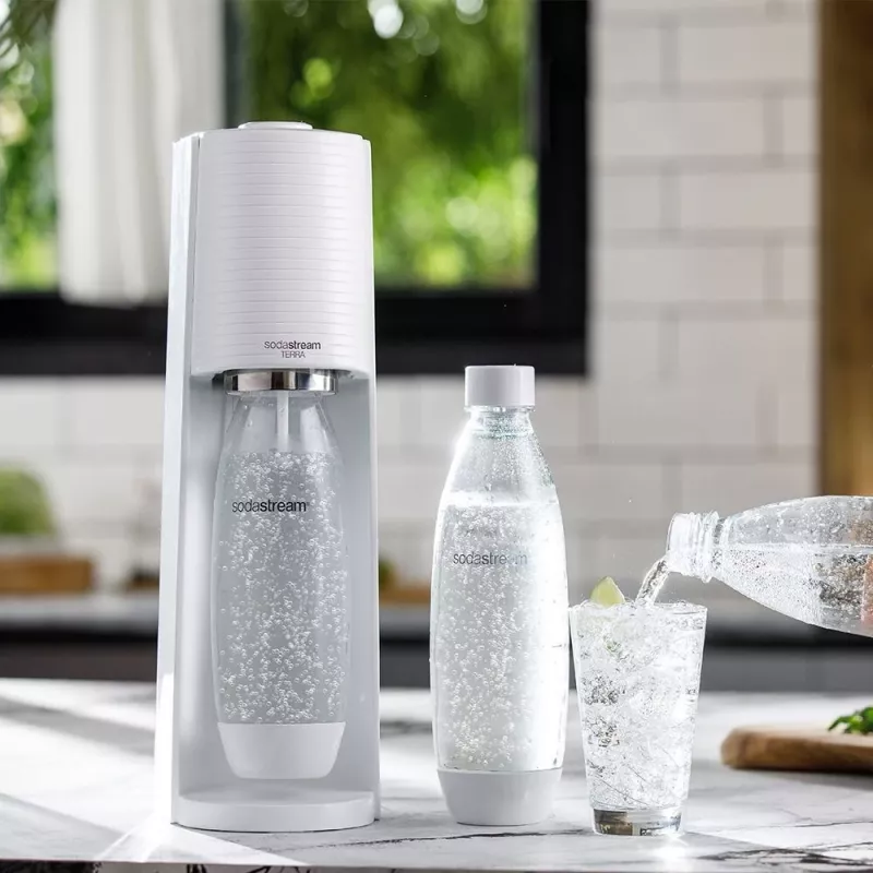 Máquina de gaseificação SodaStream Terra branca