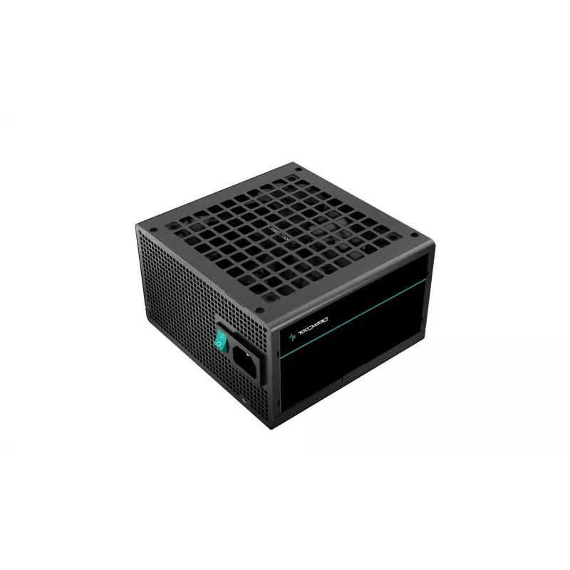 Fonte de alimentação DeepCool PF700 700W ATX 2.4 80 PLUS, ventoinha de 120 mm, não modular, 20+4 pinos, 2×6+2 PCIe, 4×SATA
