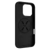 FIXED MagFlow Capa traseira em silicone líquido para Apple iPhone 17, preto