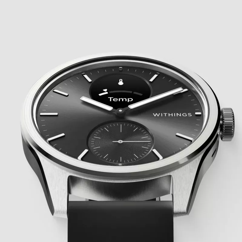 Smartwatch híbrido Withings ScanWatch 2 preto