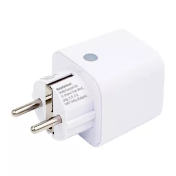 Tomada inteligente Shelly Plug PM Gen3 Matter 13A, branca