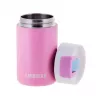 Copo térmico Kambukka Olympus 0,5 L – 300 ml utilizáveis, aço inoxidável, rosa, mantém quente até 6 h
