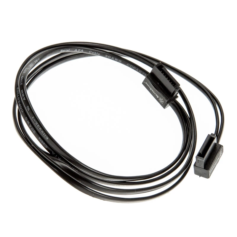 Cabo SATA SilverStone SST-CP11B Super Low Profile - 50 cm, preto