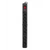 Proteção contra sobretensão Armac M9/15/CZ preto 9 tomadas AC 250V 1,5m